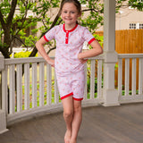 Strawberry Fields Short Sleeve Pajama Set