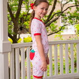 Strawberry Fields Short Sleeve Pajama Set