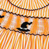 Witch Hats Smocked Bishop Dress