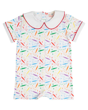 Crayon Squiggles Shortall-FINAL SALE