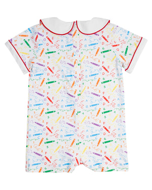 Crayon Squiggles Shortall-FINAL SALE