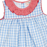 American Flag Applique Dress
