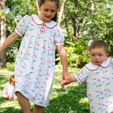 Crayon Squiggles Shortall-FINAL SALE