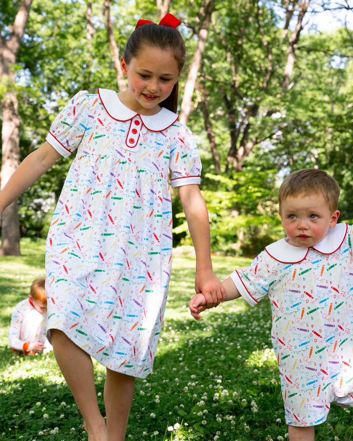 Crayon Squiggles Shortall-FINAL SALE