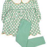 Sage Green Pumpkin Legging Set