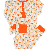 Marigold Floral Pajama Set