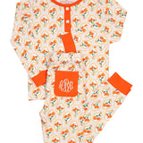 Marigold Floral Pajama Set