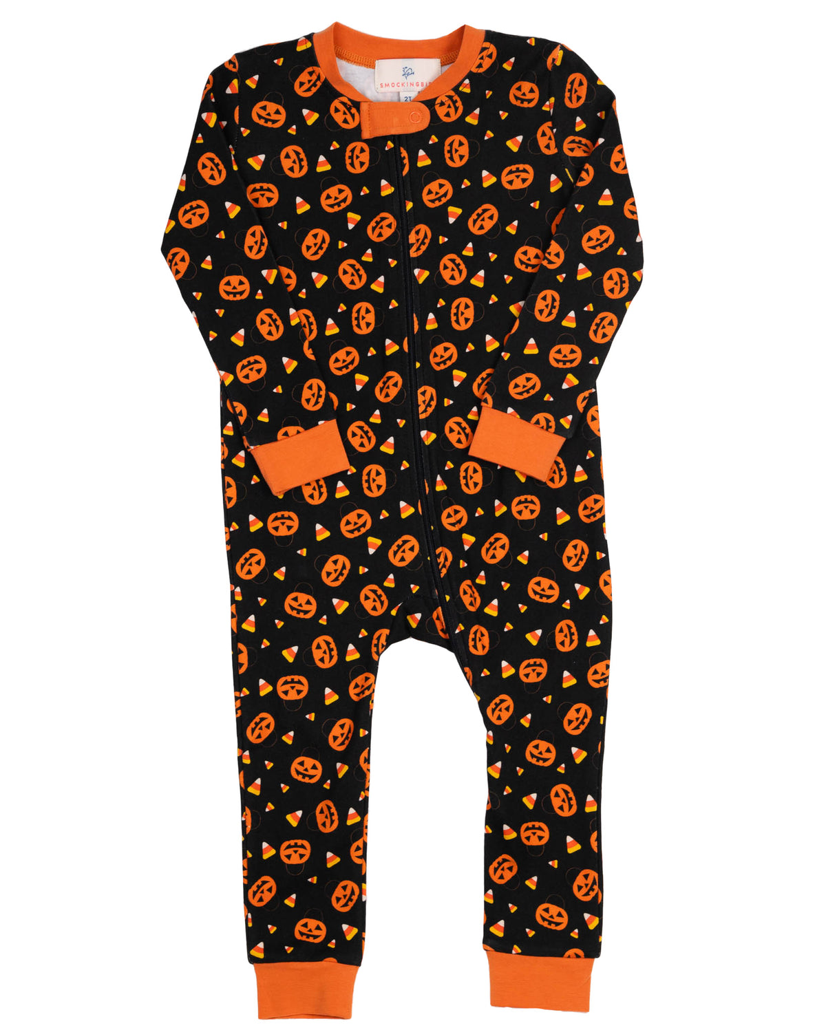 Trick or Treat Zip up Pajamas