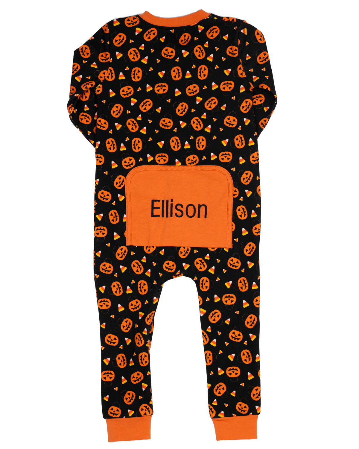 Trick or Treat Zip up Pajamas