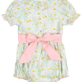 Floral Bouquet Smocked Jenny Bubble