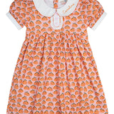 Pumpkin Spice Print Pink Dress