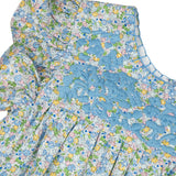 Sky Blue Floral Fiesta Bubble