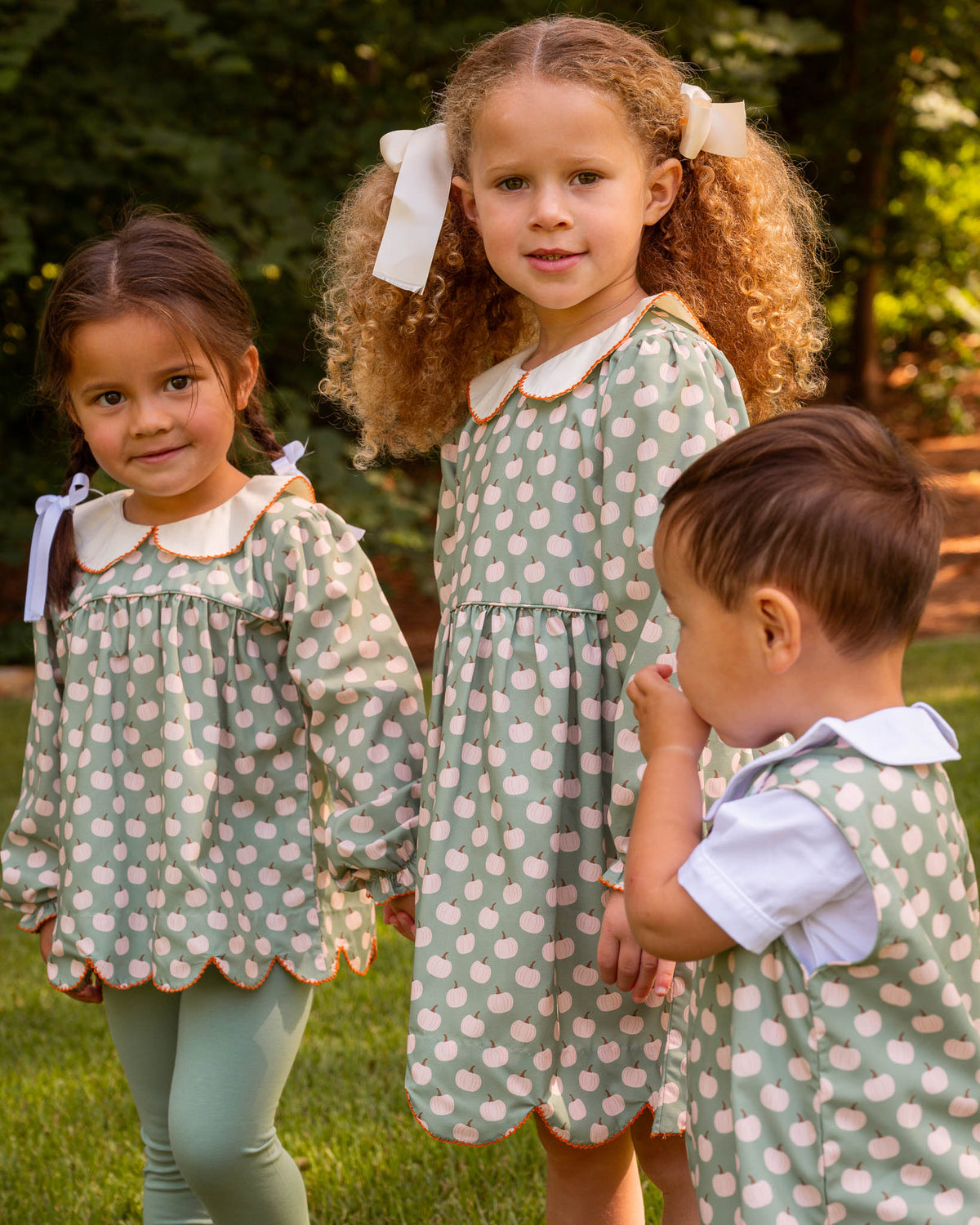 Sage Green Pumpkin Dress