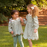 Sage Green Pumpkin Dress