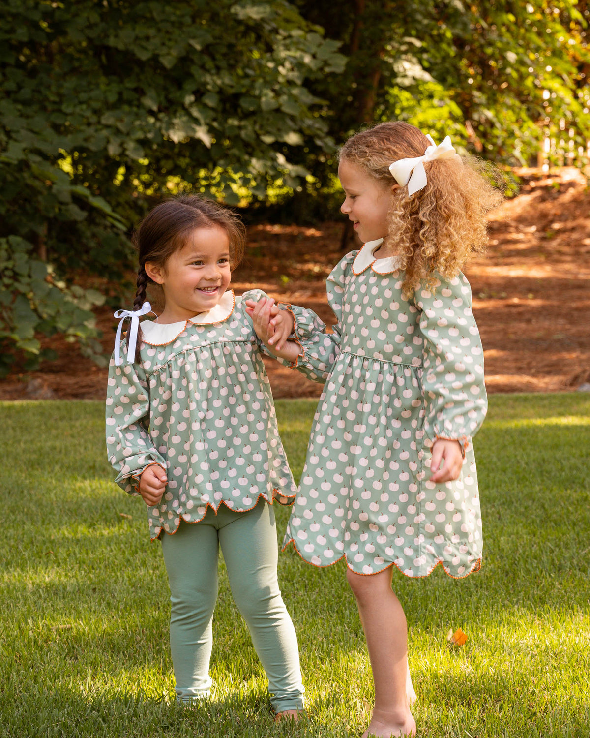 Sage Green Pumpkin Dress