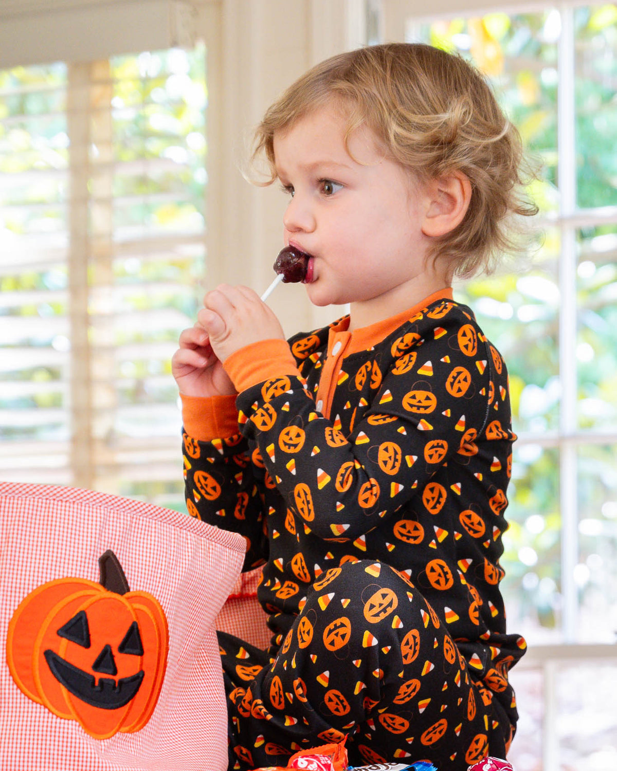 Trick Or Treat Pajama Set- FINAL SALE