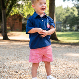 Apple Applique Shorts Set- FINAL SALE