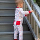 ABC Knit Pajama Set- FINAL SALE