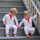 ABC Knit Pajama Set- FINAL SALE