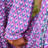 Pink Floral Kitty Dress