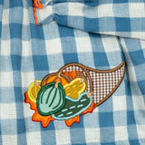 Golden Harvest Applique Dress