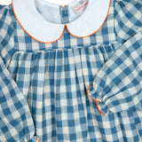 Golden Harvest Applique Dress