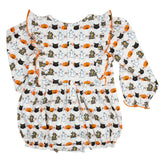 Vintage Halloween Print Knit Bubble
