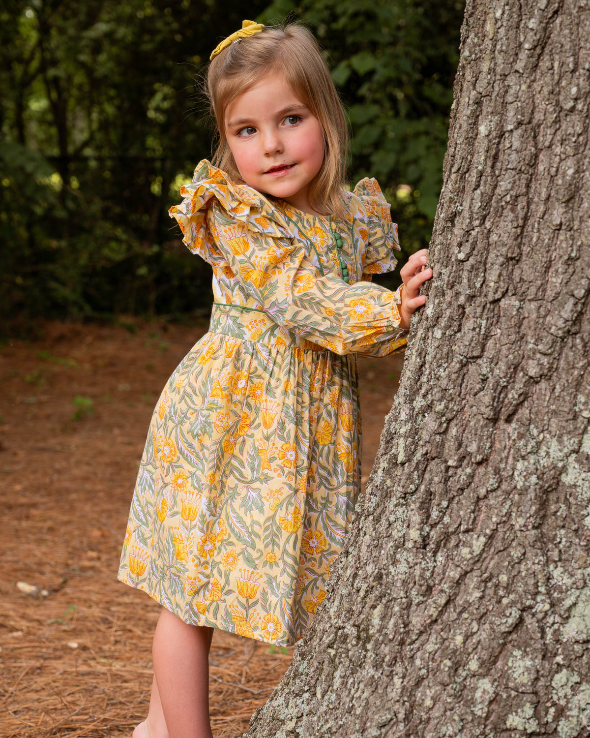 Dandelion Floral Dress