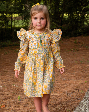 Dandelion Floral Dress