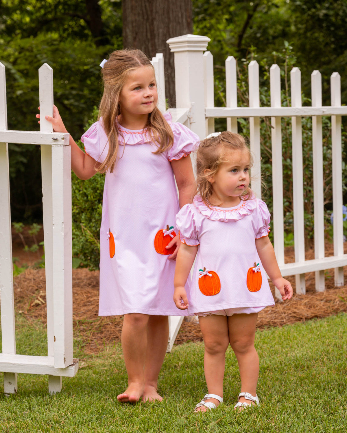 Pumpkin Pockets Polka Dot Knit Bloomer Set