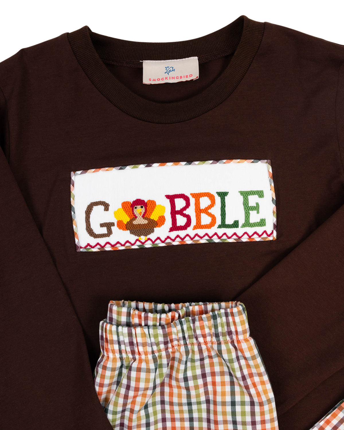 Gobble Gobble Smocked Pants Set