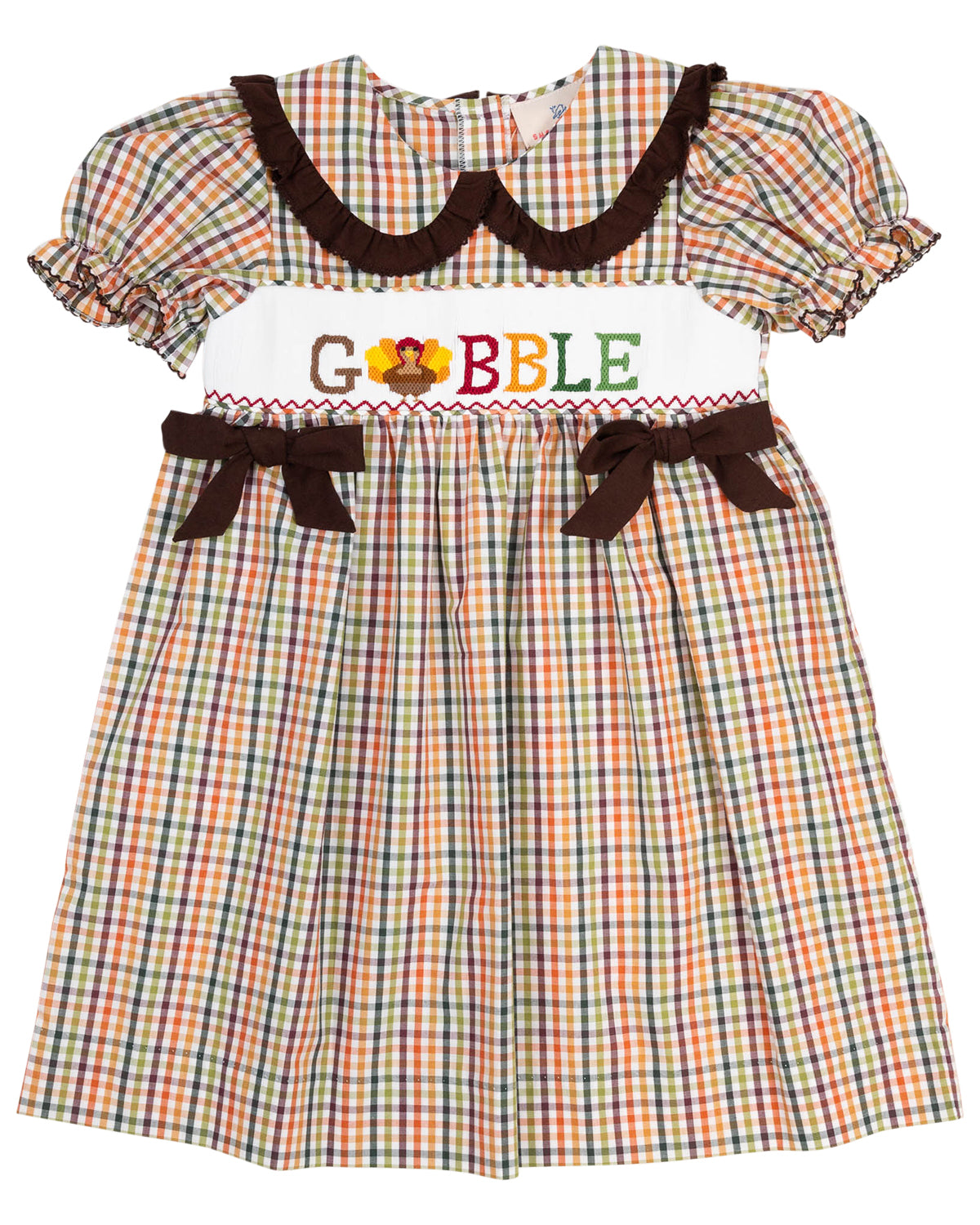 Gobble Gobble Smocked Dress