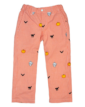 Halloween Embroidery Pants