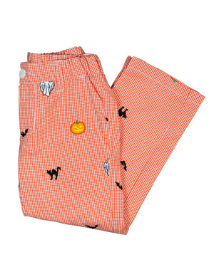 Halloween Embroidery Pants