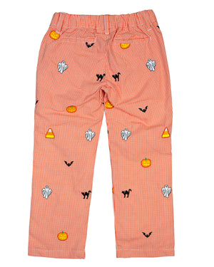 Halloween Embroidery Pants