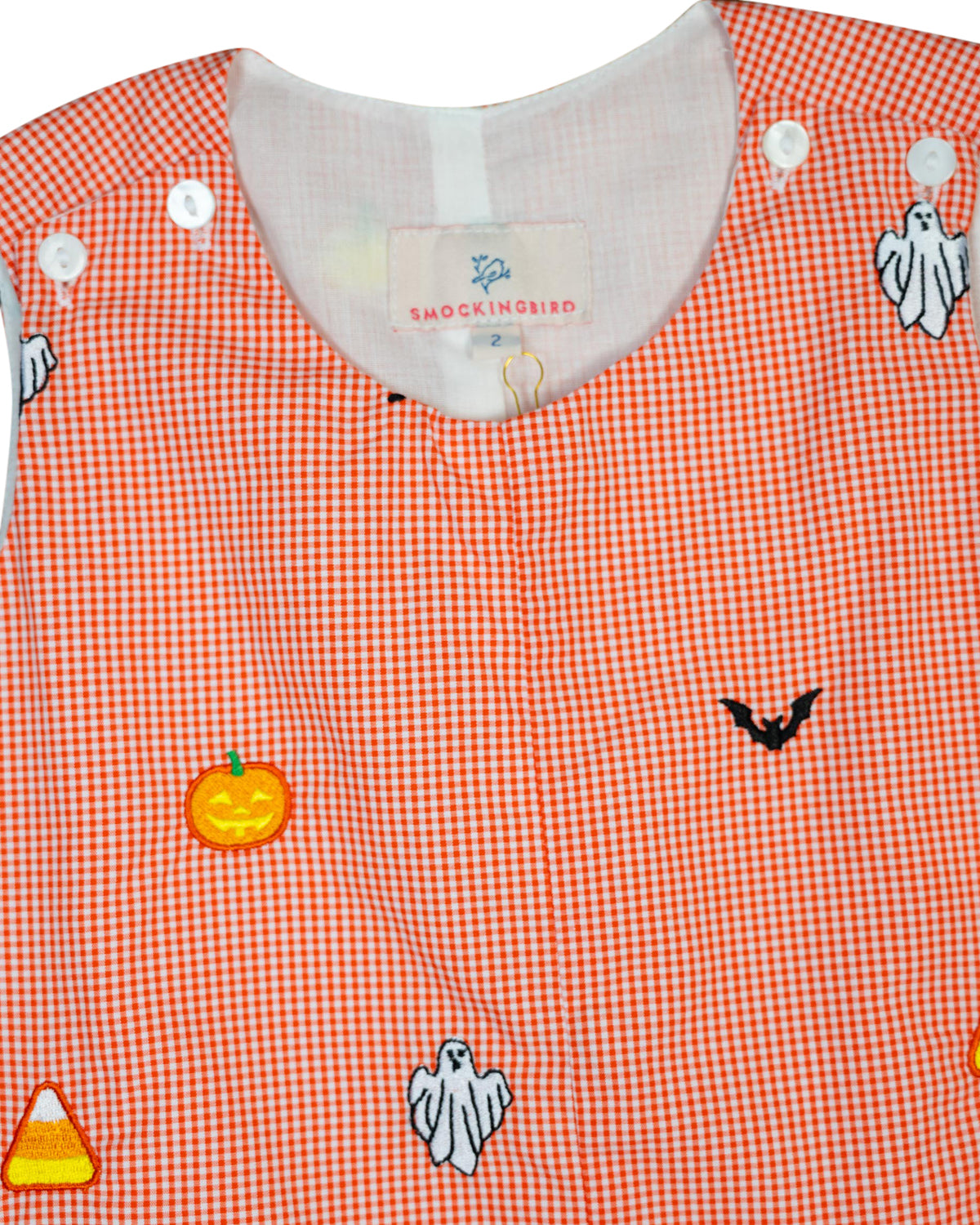 Halloween Embroidery Shortall