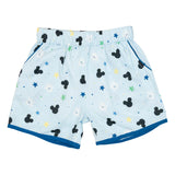 Watercolor Mouse Blue Shorts