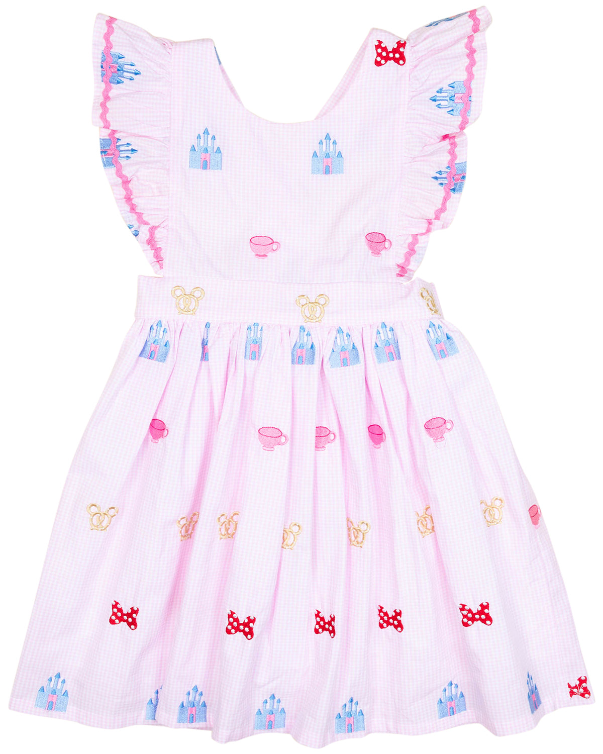 Park Fun Embroidered Penny Dress