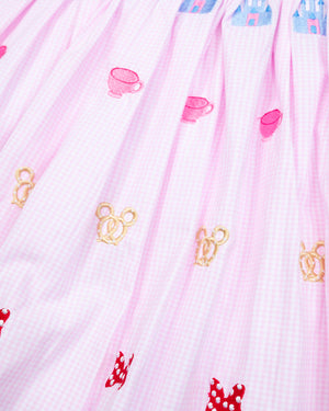 Park Fun Embroidered Penny Dress