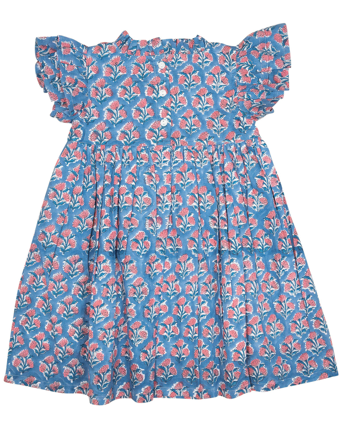 Periwinkle Floral Grace Dress