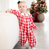 Rudolph the Reindeer Smocked Romper