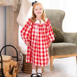 Rudolph the Reindeer Smocked Dress