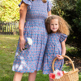 Periwinkle Floral Grace Dress