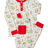 Holiday Vacation Knit Pajama Set- FINAL SALE