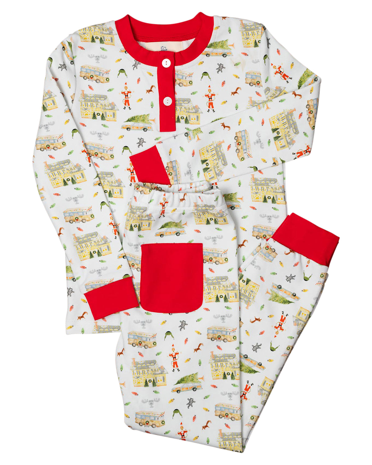 Christmas Vacation Knit Pajama Set