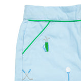 Golf Embroidered Shorts Set