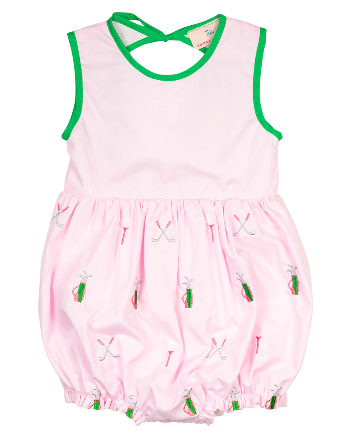 Golf Embroidered Pink Bubble