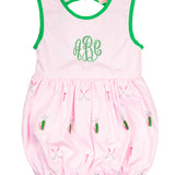 Golf Embroidered Pink Bubble