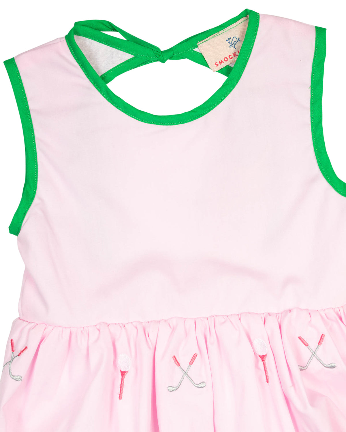 Golf Embroidered Pink Bubble