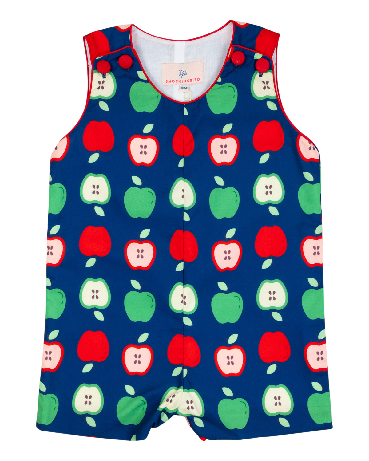 Apple Orchard Print Shortall-FINAL SALE